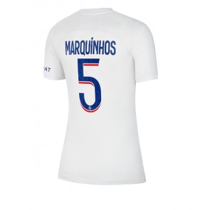 Paris Saint-Germain Marquinhos #5 kläder Kvinnor 2022-23 Tredje Tröja Kortärmad
